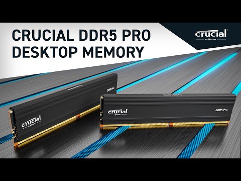 Crucial Pro 32GB Kit (16GBx2) DDR5-5600 UDIMM | CP2K16G56C46U5