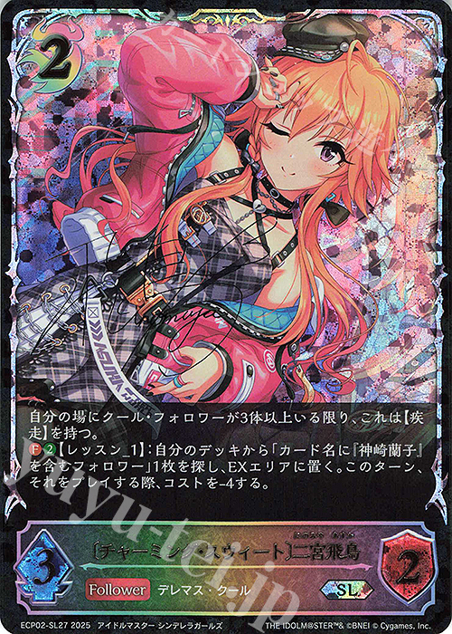 限定シリアルナンバー未開封「十時愛梨」シャドウバースエボルヴ