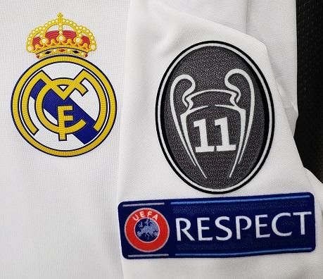 レアル、マドリード（H）16/17 選手支給 長袖 UEFA CL用 ベイル＃11