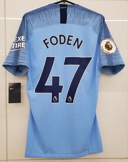 マンチェスターシティ（H）18/19 選手支給 N&N +NEXEN＆パッチ付！