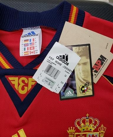 スペイン代表（H）1998 フランスW杯 ルイスエンリケ＃21 +