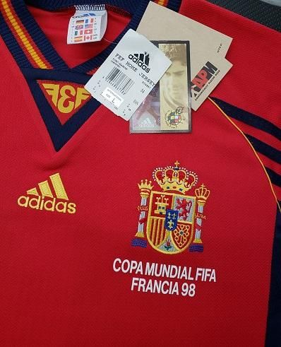 スペイン代表（H）1998 フランスW杯 ルイスエンリケ＃21 +