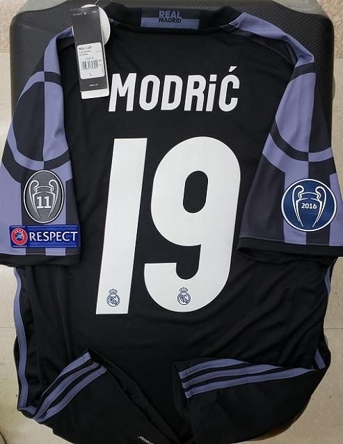 レアル、マドリード（3rd）16/17 CL用 モドリッチ＃19 +