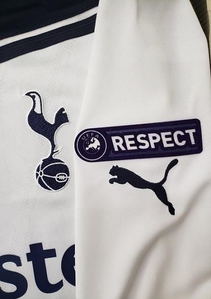 トッテナム、ホットスパー（H）10/11 選手支給 UCL用 長袖 ベイル＃3