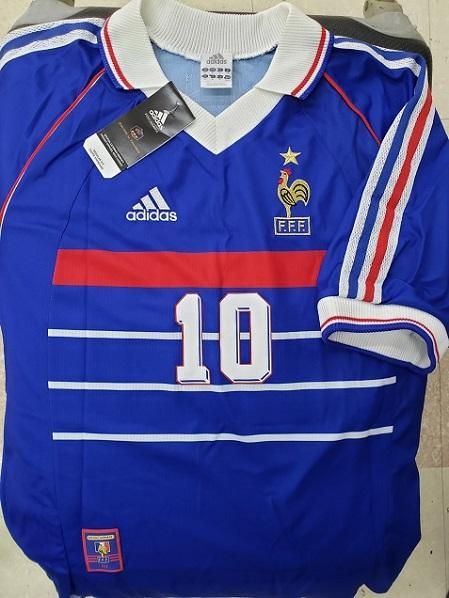 フランス代表 （H）☆1999 ジダン＃10