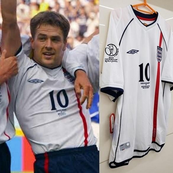 イングランド代表（H）日韓2002W杯 N&N + 刺繍MTD ＆ 刺繍大会ロゴ