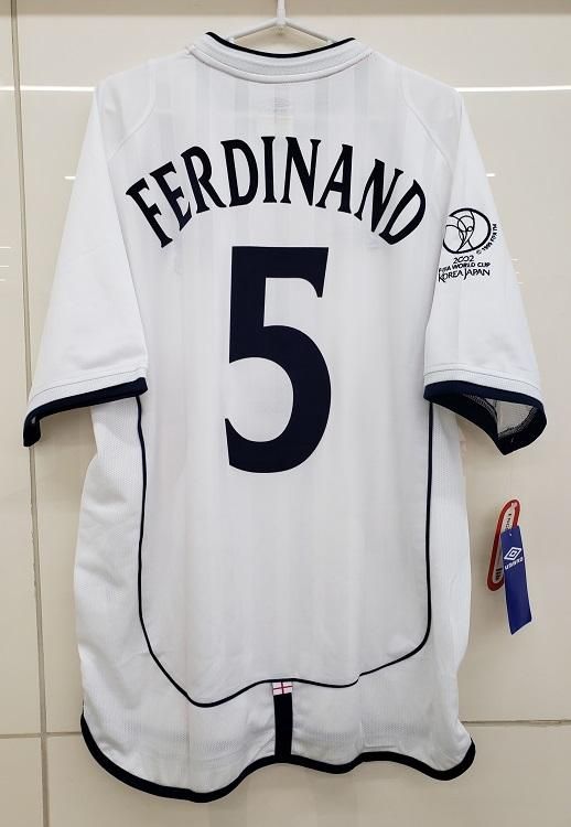 イングランド代表（H）日韓2002W杯 N&N + 刺繍MTD ＆ 刺繍大会ロゴ