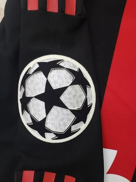 ACミラン（H）選手支給、長袖 09/10 UEFA CL用 ベッカム＃32