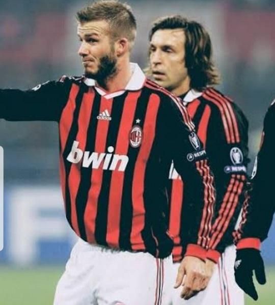 ACミラン ユニフォーム ベッカム チャンピオンズリーグ 09/10 ACミラン