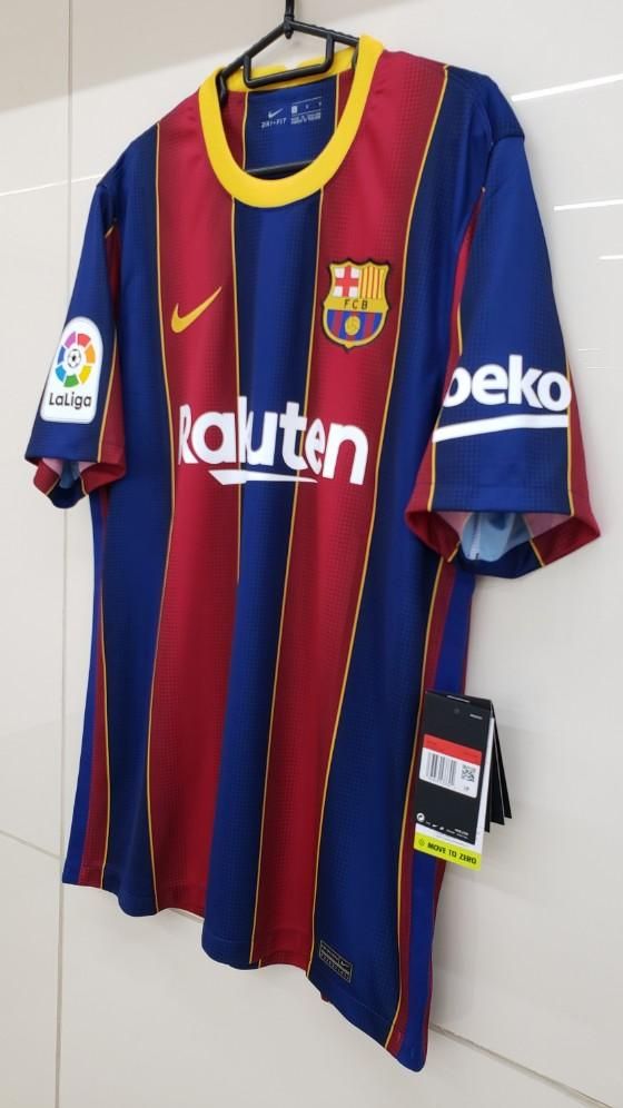 FCバルセロナ（H）20/21 MESSI#10 + LFP（大）パッチ付き！