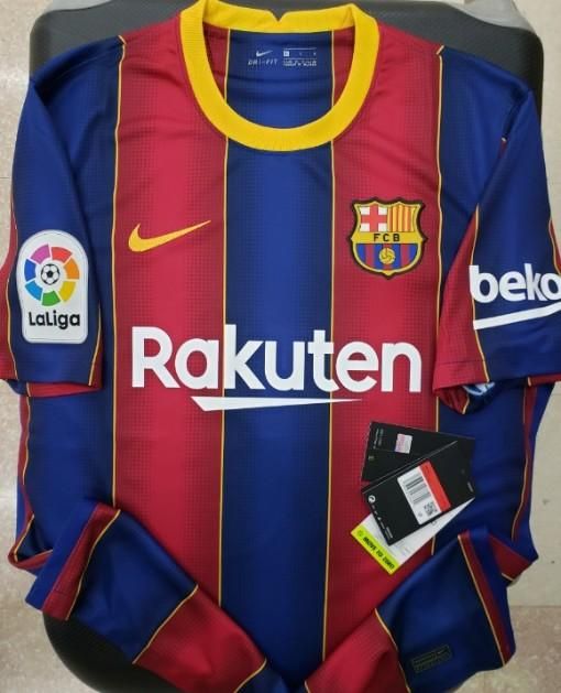 FCバルセロナ（H）20/21 MESSI#10 + LFP（大）パッチ付き！