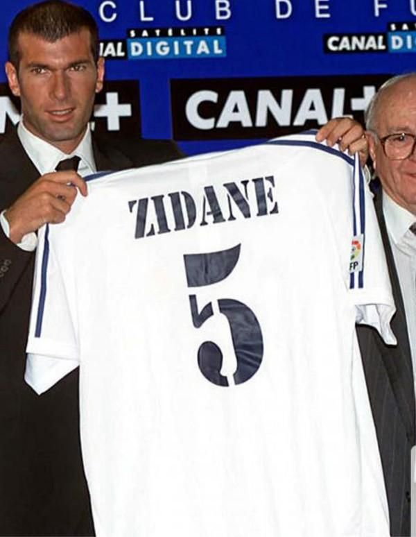 レアル、マドリード（H）01/02 ジダン＃5 Realmadrid.com