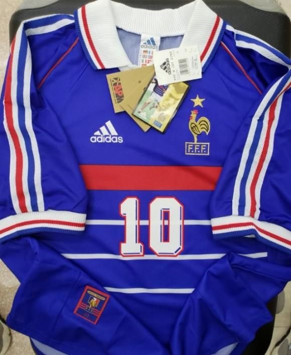 フランス代表（H）98/99 ジダン＃10