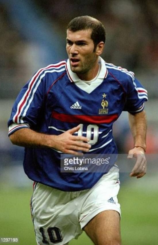 フランス代表（H）98/99 ジダン＃10