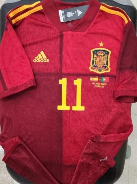 スペイン代表（H) 2021 ペドリ＃26 ＆ フェラン＃11 VAMOS