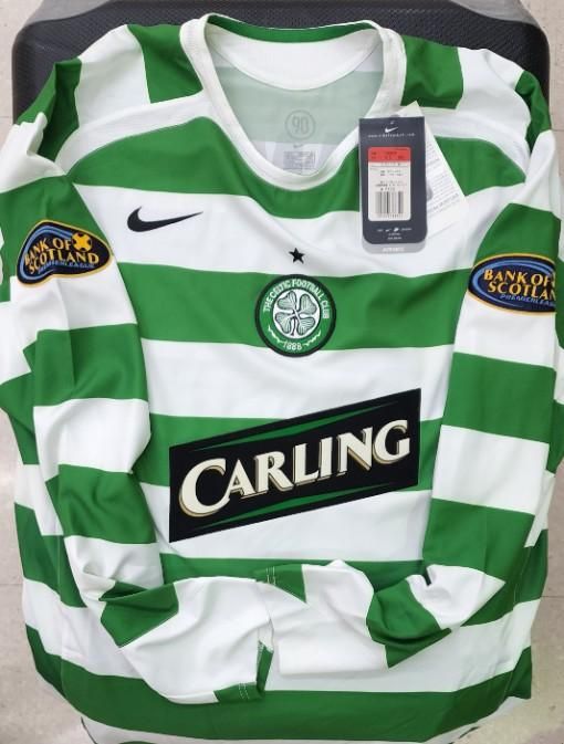 セルティック（H）06/07 長袖 中村俊輔＃25 SPLチャンピオン