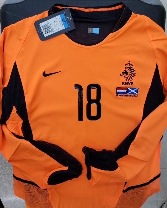 オランダ代表（H）2003 オーセンティック 長袖 Euro予選