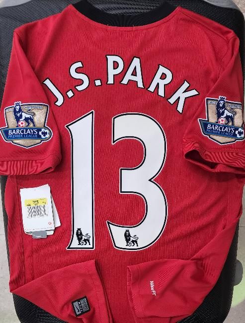 マンチェスターU（H）09/10 パクチソン＃13 + EPLチャンピオン