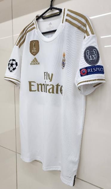 レアルマドリード（H）19/20 UEFA CL用 バルベルデ＃15＆パッチ