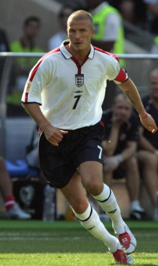 イングランド（H) EURO 2004 ベッカム＃7 マッチデイ付 ＆ EURO