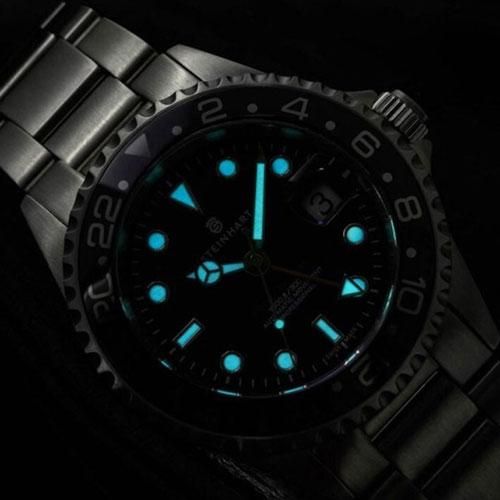 スタインハート/Steinhart/腕時計/オーシャン/Ocean 1 GMT Black