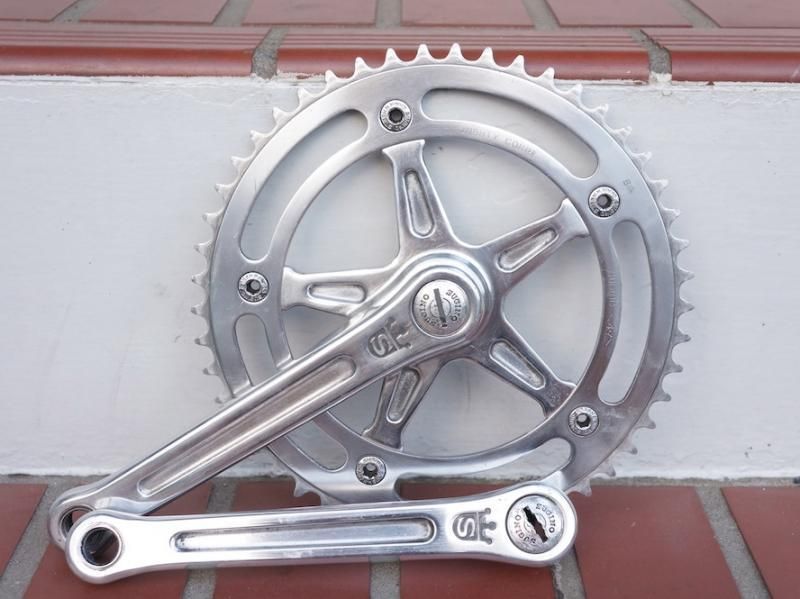 スギノ マイティコンペ クランクセット pcd151 - 25LAS BICYCLE WORKS