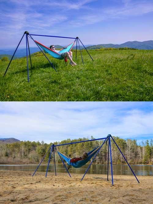 送料無料◇コレでドコでも設営可能「ENO Nomad Portable ハンモック