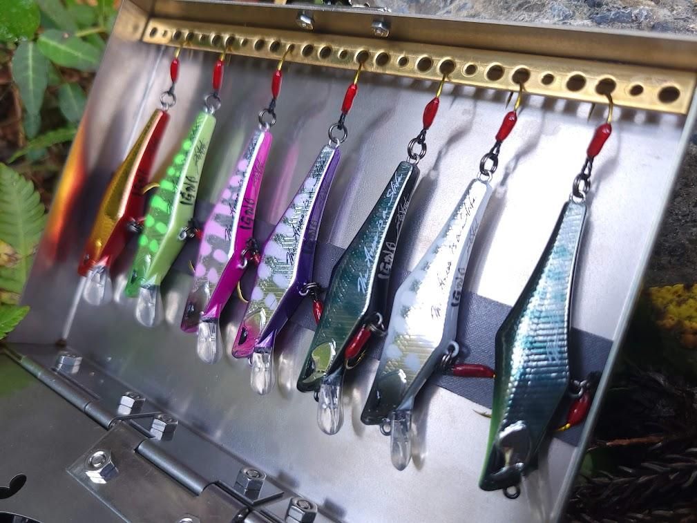 チタンルアーケース 【MIND SETTER】 - 渓流用トラウトロッド・ロッド