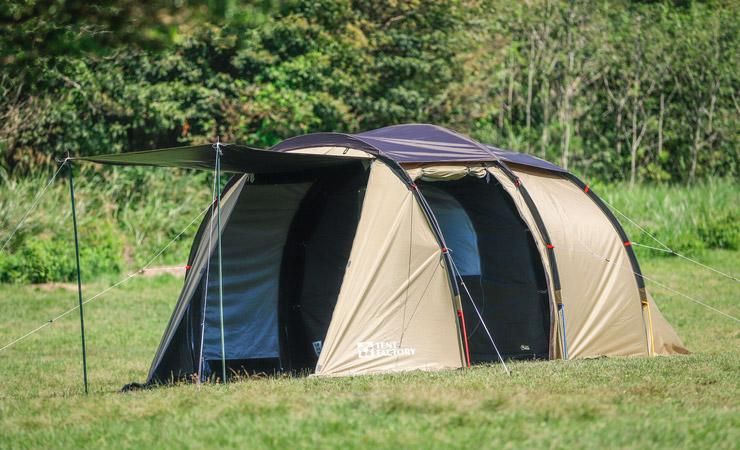 TENT FACTORY】ブルーウィンド トンネル2ルームテントRA (メーカー直送