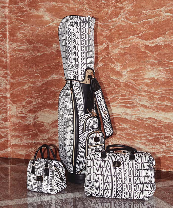 ランバン スポール LANVIN SPORT ロゴデザインキャディバッグ