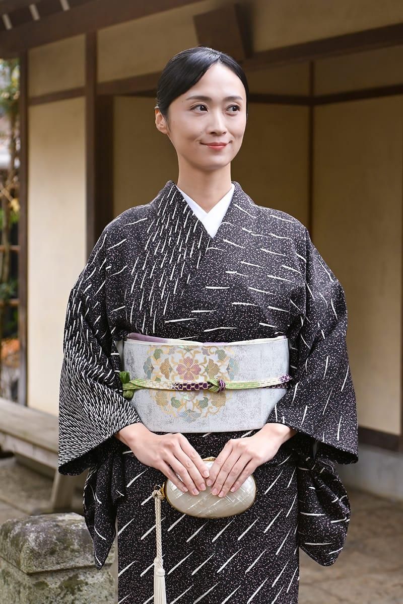 銀座【帯5941】西陣 川島織物製 プラチナ箔 螺鈿引箔 本袋帯（西陣証紙