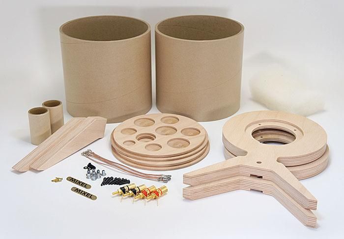 ミクセル 新型ORIGINAL18 曲面構造スピーカーシステム スピーカー