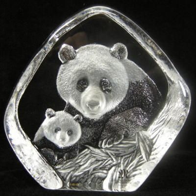 〓美品〓マッツ・ジョナサン クリスタル置物 顔シリーズ Yahoo