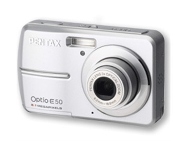 ペンタックス、初心者向けデジカメ「Optio E50」 - 価格.com