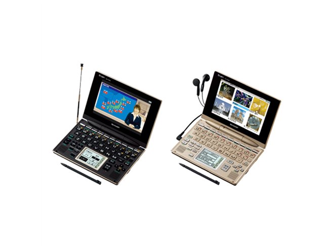 シャープ、タッチペン対応のワンセグ搭載電子辞書 - 価格.com