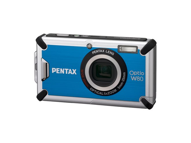 PENTAX、水中撮影対応防水デジカメ「Optio W80」 - 価格.com