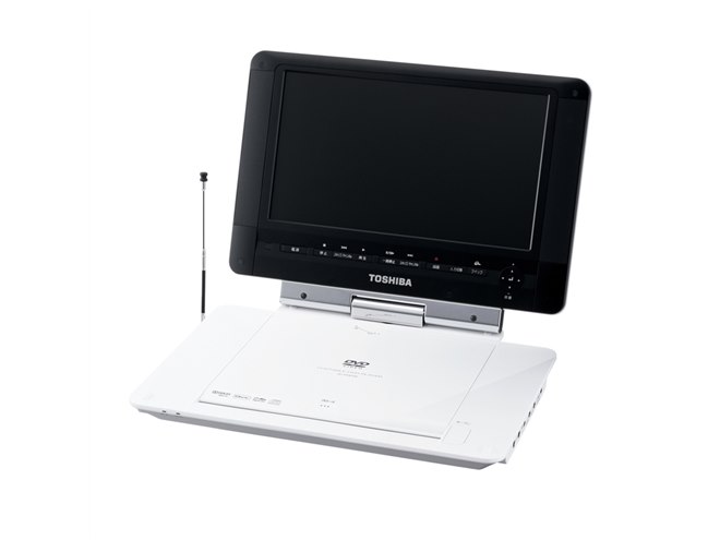 東芝、ポータブルDVD「ポータロウ SD-P93DTW」 - 価格.com