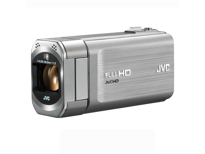 JVC、F1.2レンズを搭載した小型ビデオカメラ「Everio V」 - 価格.com