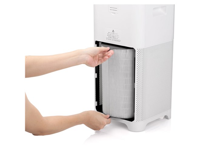 バルミューダ、36畳まで使えるWファン構造の空気清浄機「JetClean