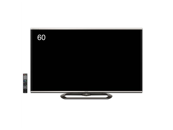 シャープ、4原色のサブピクセル表示に対応した「AQUOS クアトロン G