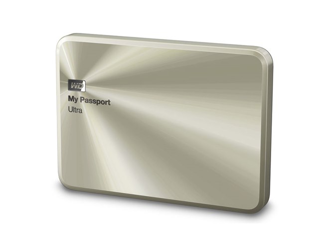 ウエスタンデジタル、アルミ筐体を採用した10周年モデルのポータブル