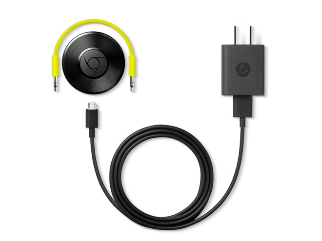 Google、音楽専用のメディアストリーミング端末「Chromecast Audio
