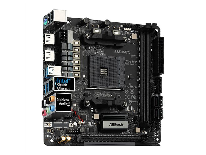 ASRock、AMD A320を搭載したMini ITXマザーボード「A320M-ITX」 - 価格.com