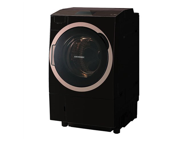 東芝、「ウルトラファインバブル洗浄W」を搭載した大容量12kgのドラム