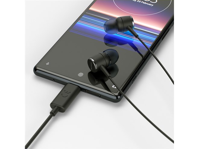 ソニー、USB Type-C搭載スマホと直接接続できるイヤホン「STH50C