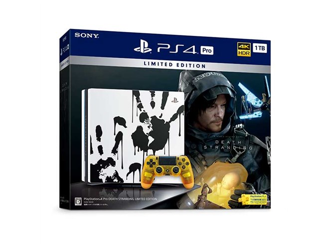 ソニー、「DEATH STRANDING」デザインのPS4 Proを数量限定で11/8発売
