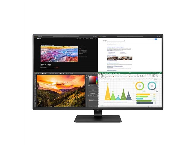 LG、HDR10や400カンデラに対応した42.5型4K液晶ディスプレイ「43UN700