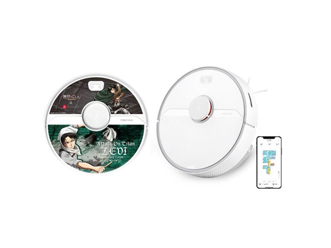 NTTぷらら、「進撃の巨人」リヴァイ兵長の音声を収録したロボット掃除