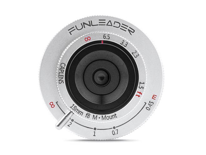19,800円から、ミラーレス用ボディキャップレンズ「CAPLENS 18mm f/8.0