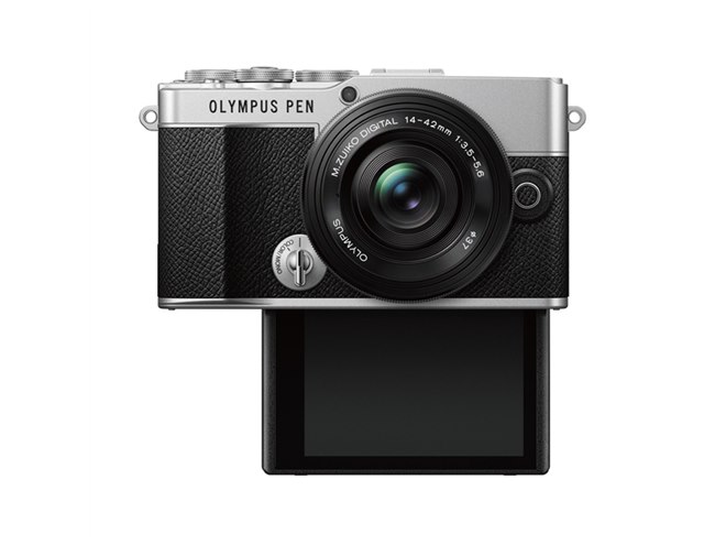 OMデジタル、小型・軽量ミラーレスカメラ「OLYMPUS PEN E-P7」を6/25